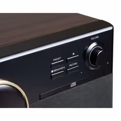 Technaxx TX-137 Tourne-disque entraîné par courroie Noir, Bois Semi-automatique - Vue supplémentaire 8