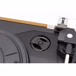 Technaxx TX-186 Tourne-disque entraîné par courroie Noir, Bois - Vue supplémentaire 4