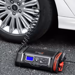 Technaxx 4999 Chargeur de batterie pour véhicules Noir