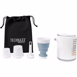 Technaxx TX-261, Gonflables, 180 l/min, Batterie, 1360 mAh, 1,5 h, 13,5 W
