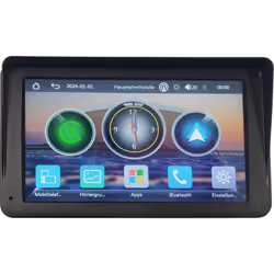 Technaxx TX-320, Noir, 17,8 cm (7"), 802.11b, 802.11g, Wi-Fi 4 (802.11n), Wi-Fi 5 (802.11ac), 5 GHz, 10 m, 87,5 - 108 MHz