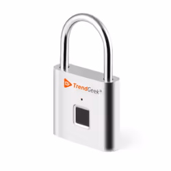 Technaxx TG-131, Cadenas conventionnel, Clé biométrique, Métallique, En forme de U, 1,3 cm, 7,5 cm