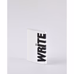 nuuna Graphic S, Image, Noir, Blanc, A6, 176 feuilles, 120 g/m², Papier avec grille de points