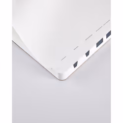 nuuna Graphic S bloc-notes A6 176 feuilles Noir, Blanc