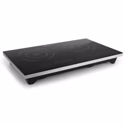 Klarstein VariCook XL, Noir, Comptoir, Plaque avec zone à induction, Verre, 2 zone(s), 2 zone(s)