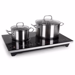 Klarstein VariCook XL Noir Comptoir Plaque avec zone à induction 2 zone(s)