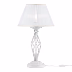 Maytoni ARM247-00-G lampe de table E14 40 W Blanc