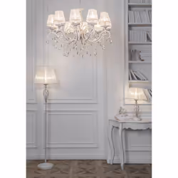 Maytoni ARM247-00-G lampe de table E14 40 W Blanc