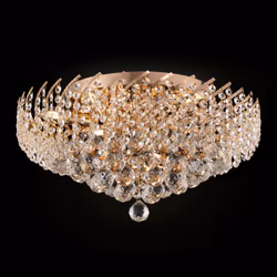 Maytoni DIA120-09-G éclairage de plafond E14
