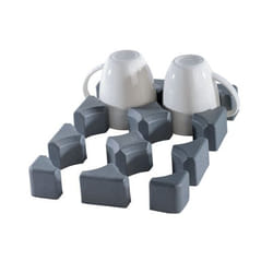 purVario 042-10000 Porte-gobelet Gris