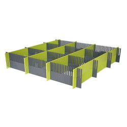 purVario 4260363440288 Accessoire de boîte de rangement Gris, Citron vert Séparateur