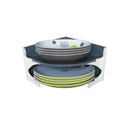 purVario 4260363440554 étagère fonctionnelle Gris