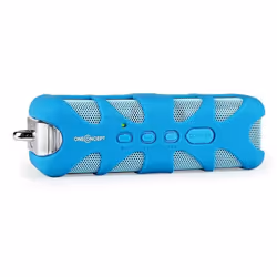 Enceinte Bluetooth ONECONCEPT Blue Know - Batterie 8h - Etanche - Bleue