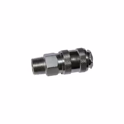 Filetage extérieur : 1/4'' Longueur : 48 mm Poids : 0.1 kg Type d'accessoire pour air comprimé (Catégorisation) : Accouplemen ...
