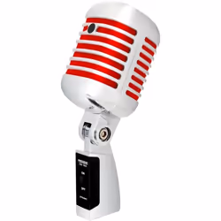 Pronomic DM-66S Elvis microphone dynamique rouge