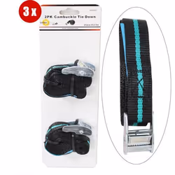 6x Sangle darrimage DynaSun FH45621 Sangle de Serrage Ceinture d arrimage