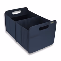 meori A100114, Panier de rangement, Bleu, Rectangulaire, Polyester, Monochromatique, Intérieure