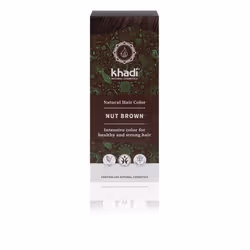 Khadi KD35, Marron, Natural Hazel, Femmes, Indigofera Tinctoria Leaf Powder (Indigo), Lawsonia Inermis Leaf Powder (Henna), E ...