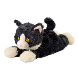 Warmies Katze liegend