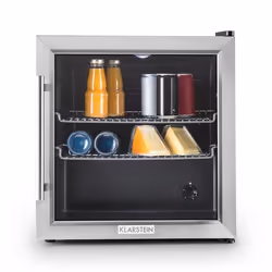 Klarstein 10027671 réfrigérateur Pose libre 50 L E Argent