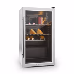 Klarstein 10027673, 85 L, 42 dB, E, Noir, Acier inoxydable