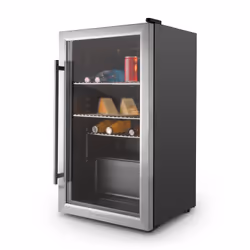 Klarstein 10027673 réfrigérateur Pose libre 85 L E Noir, Acier inoxydable - Vue supplémentaire 5