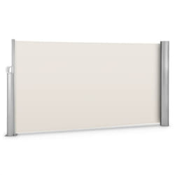 Blumfeldt - Bari 316 Store latéral 300x160cm aluminium crème-sable