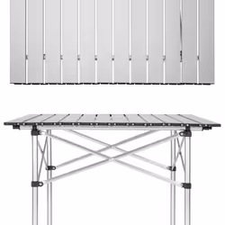 TecTake 401169 table de camping Gris