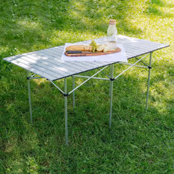 TecTake 401170 table de camping Gris