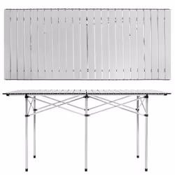 TecTake 401170 table de camping Gris