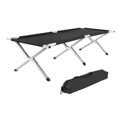 TecTake 401212 lit de camp Polyester Aluminium Lit individuel