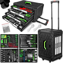 TecTake 401487 Boîte à outils Noir