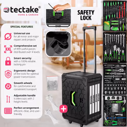 TecTake 401487 Boîte à outils Noir