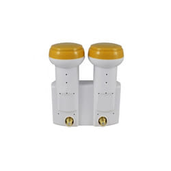 LNB Monobloc Twin - Golden Media - GI-206 - 01 dB - Full HD - 3D Ready