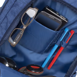 Rivacase 7560 sac à dos Bleu Polyester - Vue supplémentaire 9