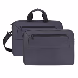 Rivacase 7730 39,6 cm (15.6") Malette Gris