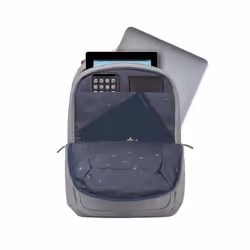 Rivacase 7760 15.6" Étui sac à dos Gris - Vue supplémentaire 6