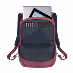 Rivacase 7760 15.6" Étui sac à dos Rouge