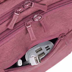 Rivacase 7760 15.6" Étui sac à dos Rouge - Vue supplémentaire 8