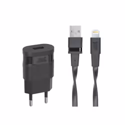 Rivacase VA4115 BD2 EN, Intérieure, Secteur, 5 V, 1,2 m, Noir