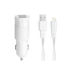 Rivacase VA4225 WD2 EN Smartphone Blanc Allume-cigare Auto
