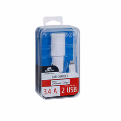 Rivacase VA4225 WD2 EN Smartphone Blanc Allume-cigare Auto