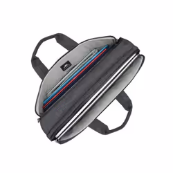 Rivacase Lantau 15.6" Malette Noir, Gris - Vue supplémentaire 4
