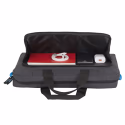Rivacase Regent 8058 17.3" Sac Messenger Noir, Cyan - Vue supplémentaire 7
