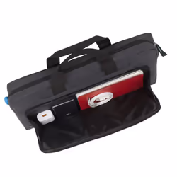 Rivacase Regent 8058 17.3" Sac Messenger Noir, Cyan - Vue supplémentaire 8