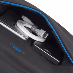 Rivacase Regent 8069 17.3" Sac à dos Noir, Cyan - Vue supplémentaire 12