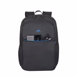 Rivacase Regent 8069 17.3" Sac à dos Noir, Cyan - Vue supplémentaire 7