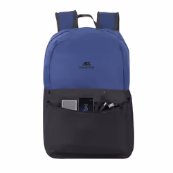 Rivacase BACKPACK LAPTOP 5560 15.6 BLUE/BK sac à dos Noir/Bleu