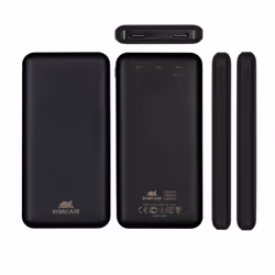 Rivacase VA2137 banque d'alimentation électrique Lithium Polymère (LiPo) 10000 mAh Noir
