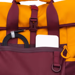 Rivacase Dijon 15.6" Sac à dos Orange, Rouge - Vue supplémentaire 8